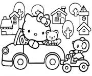 Coloriage dessin hello kitty 36