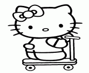 Coloriage dessin hello kitty 38