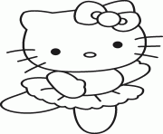 Coloriage dessin hello kitty 4