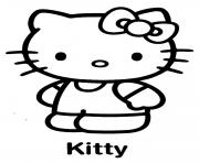 Coloriage dessin hello kitty 75