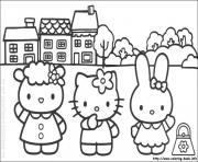 Coloriage dessin hello kitty 95