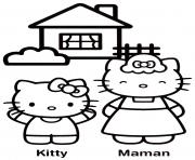 Coloriage dessin hello kitty 147