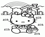 Coloriage dessin hello kitty 20