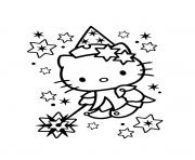 Coloriage dessin hello kitty 83