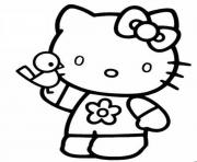 Coloriage dessin hello kitty 198