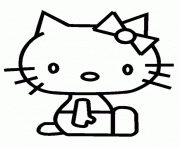 Coloriage dessin hello kitty 237