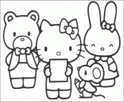 Coloriage dessin hello kitty 70