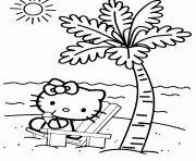 Coloriage dessin hello kitty 139