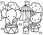 Coloriage dessin hello kitty 274