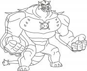 Coloriage dessin ben 10 46