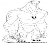 Coloriage dessin ben 10 5