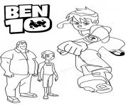 Coloriage dessin ben 10 28