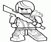 Coloriage dessin Ninjago 4