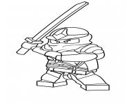 Coloriage ninjago a colorier 3