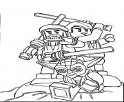 Coloriage dessin lego 48