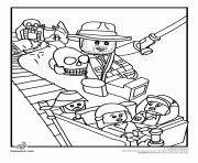 Coloriage dessin lego 55