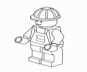 Coloriage dessin lego 56