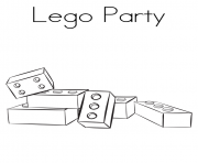 Coloriage dessin lego 35