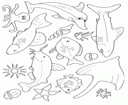 Coloriage poisson 167