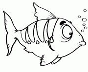 Coloriage poisson 11