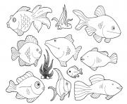 Coloriage poisson 271