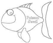 Coloriage poisson davril 112