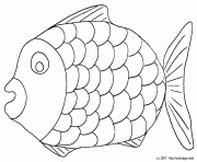 Coloriage poisson 9