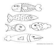 Coloriage poisson davril 75