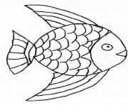 Coloriage poisson 4