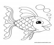 Coloriage poisson 56