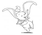 Coloriage dumbo l elephant