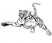 Coloriage tigre