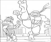 Coloriage tortue ninja 48