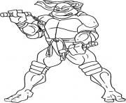 Coloriage tortue ninja 190