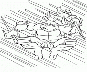 Coloriage tortue ninja 78