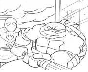 Coloriage tortue ninja 74