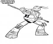 Coloriage tortue ninja 10