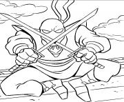 Coloriage tortue ninja 38