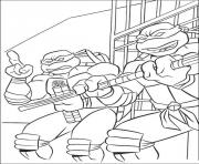 Coloriage tortue ninja 87