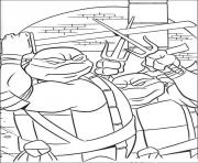 Coloriage tortue ninja 44