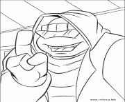 Coloriage tortue ninja super cool