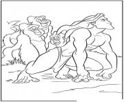 Coloriage tarzan 77