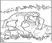 Coloriage tarzan 185