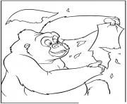 Coloriage tarzan 84