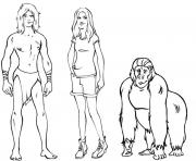 Coloriage tarzan 20