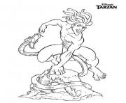 Coloriage tarzan 143