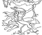 Coloriage tarzan 24