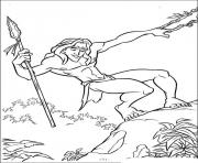 Coloriage tarzan 197