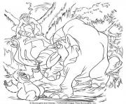 Coloriage tarzan 216