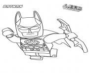 Coloriage batman lego dans les airs film